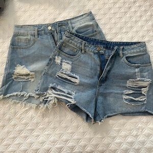Shein Denim shorts